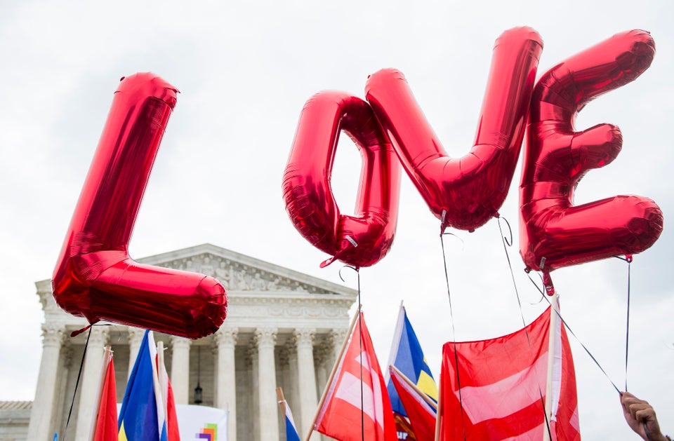 "No union is more profound than marriage, for it embodies the highest ideals of love, fidelity, devotion, sacrifice, and family."