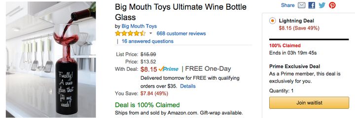Amazon's Prime Day offers big bargains on some questionable items.