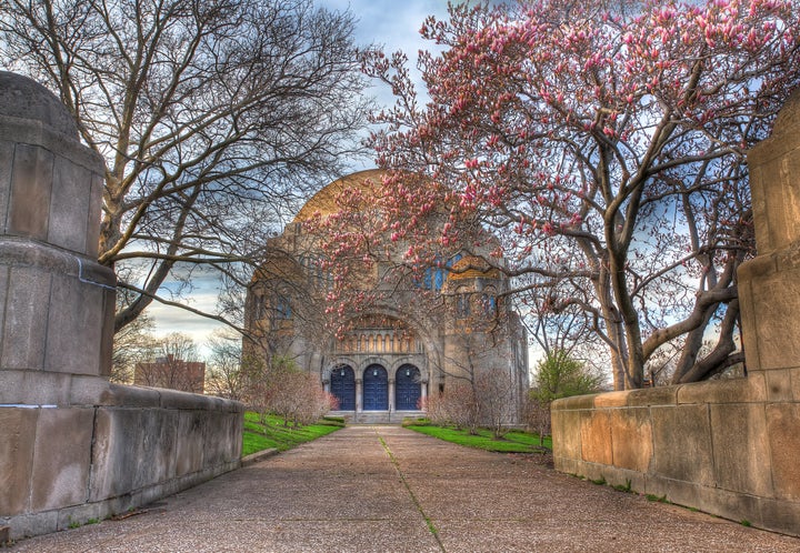 Tifereth Israel (known as "the Temple") at University Circle of Cleveland, OH3 bracketed exposures (+2, 0, -2); Processed in Photomatix Pro and Photoshop CS5