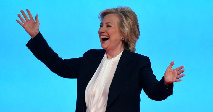 KANSAS CITY, MO - JULY 13: Democratic presidential candidate and former Secretary of State Hillary Clinton speaks at the National Council of La Raza conference on July 13, 2015 in Kansas City, Missouri. The National Council of La Raza, founded in 1968, is the largerst national Hispanic civil rights advocacy group in the country. (Photo by Ed Zurga/Getty Images)