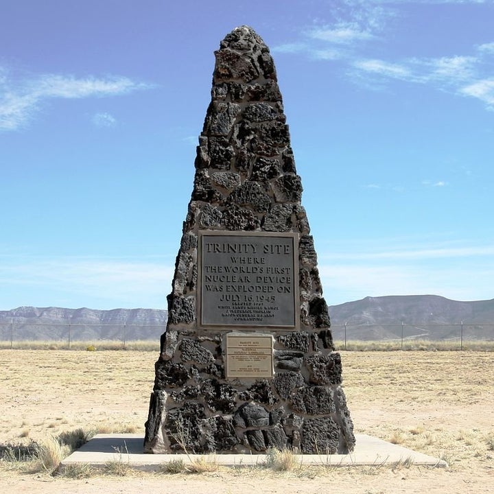 Trinity Site obelisk