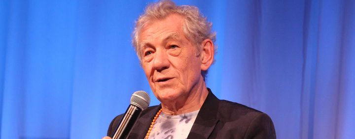 NEW YORK, NY - JULY 14: Sir Ian McKellen arrives to The Academy Of Motion Picture Arts And Sciences Hosts An Official Academy Screening Of Mr Holmes at the Academy Theater at Lighthouse International on July 7, 2015 in New York City. (Photo by Taylor Hill/Getty Images for Academy of Motion Picture Arts and Sciences)