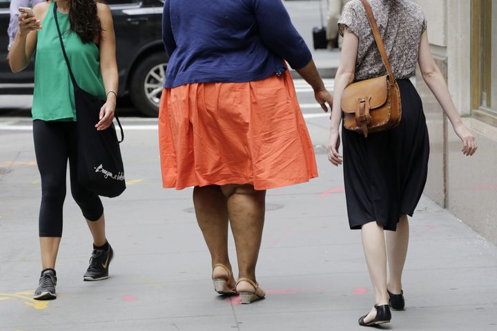 Women in New York, Monday, July 13, 2015. (AP Photo/Mark Lennihan)