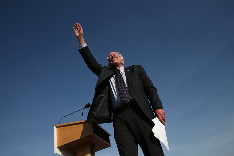 Bernie Sanders On The Campaign Trail