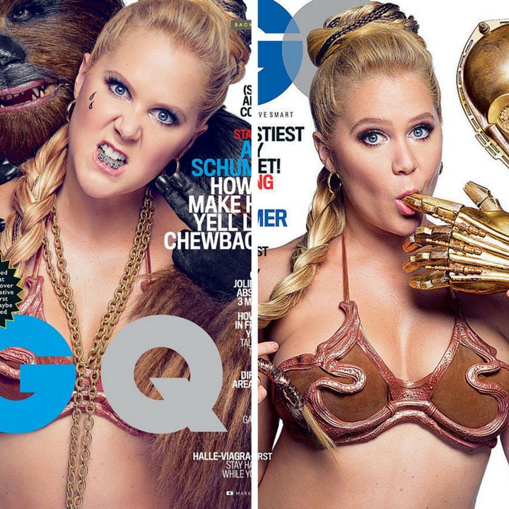 Amy Schumer Rewrote Her Star Wars Themed Gq Cover And