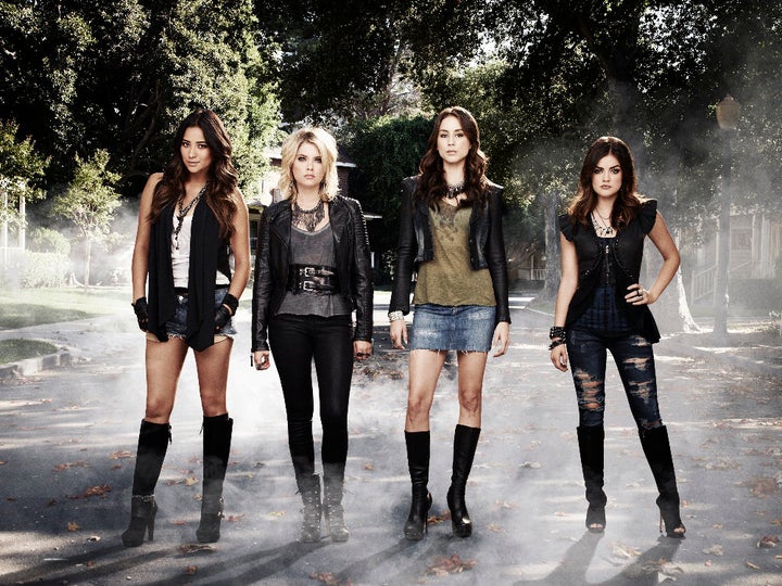 PRETTY LITTLE LIARS - ABC Family's "Pretty Little Liars" stars Shay Mitchell as Emily Fields, Ashley Benson as Hanna Marin, T