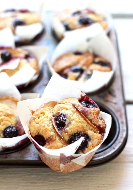 Blueberry Apple Cupcakes 