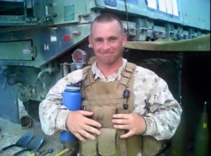 Gunnery Sgt. Thomas J. Sullivan is seen in a photo posted on Facebook. Sullivan was one of four service members killed during a shooting in Chattanooga on Thursday, July 16, 2015.