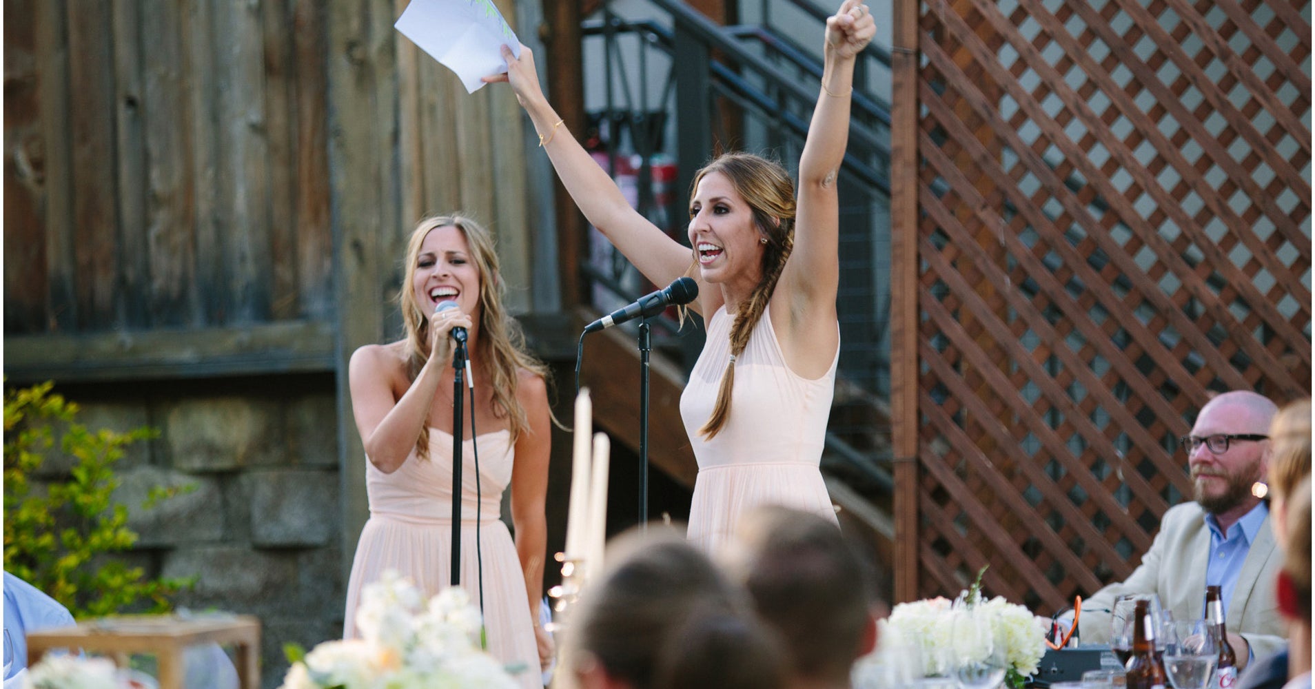 Brother to bride wedding speech picture