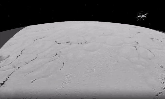 Icy plains of Pluto