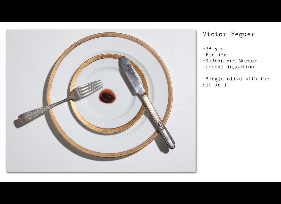 Photographer Henry Hargreaves - Death Row Last Supper