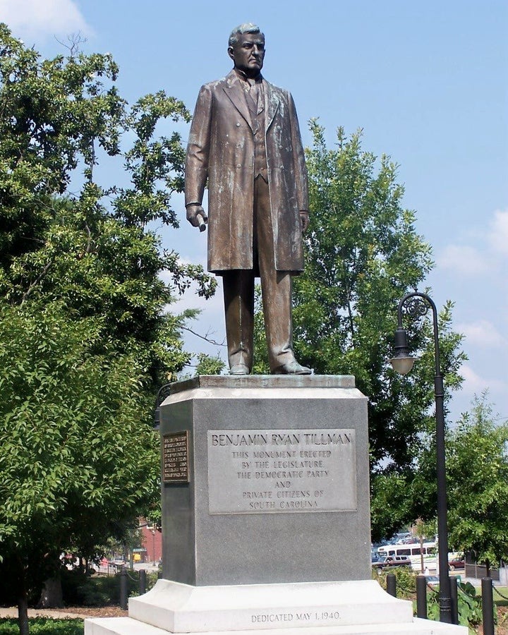 <p>On the grounds of the South Carolina Capitol</p>