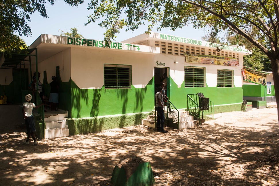 The clinic in Jean Denis.