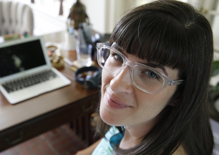 SALT LAKE CITY, UT - JUNE 24: Kate Kelly, founder of Ordain Women, poses for a picture on June 24, 2014 in Salt Lake City, Ut