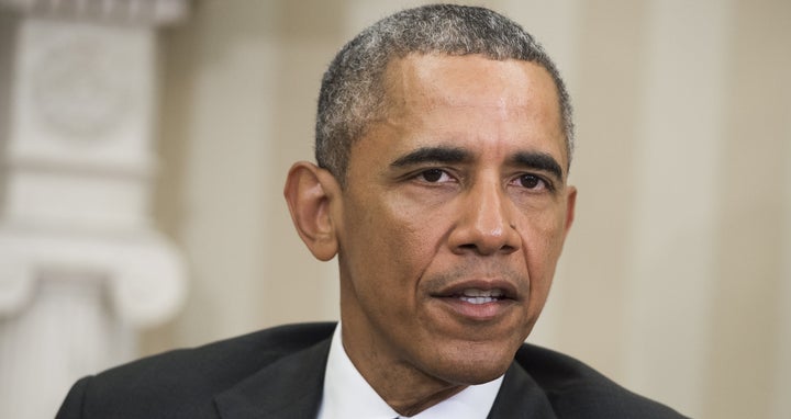 President Barack Obama ordered flags on the White House grounds to be flown at half-staff on Tuesday.