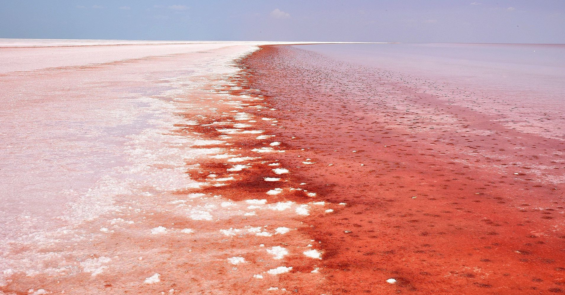 Don’t Panic! It’s Just A Blood-Red Lake. | HuffPost