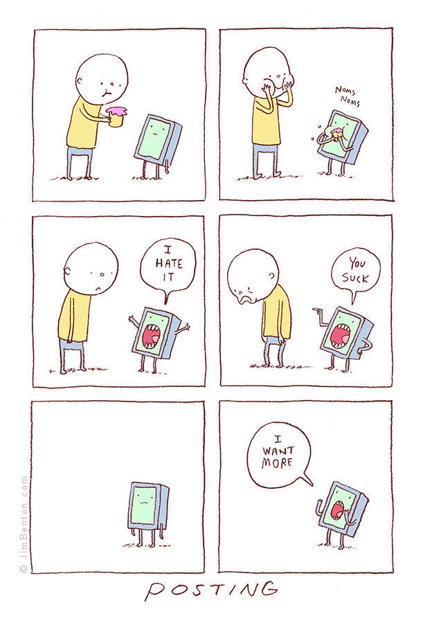 12 Hilariously True Cartoons That Skewer Our Addiction To Tech | HuffPost Impact 12 Hilariously True Cartoons That Skewer Our Addiction To Tech | HuffPost Impact