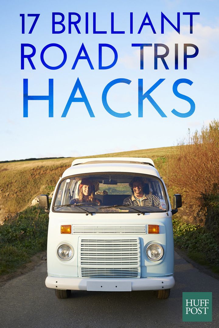 road trip diy hacks