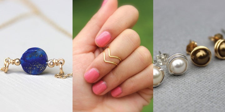 <p>Secor describes the inspiration behind her line. "I see a lot of what my friends are wearing and see what's trending in fashion and jewelry."</p>