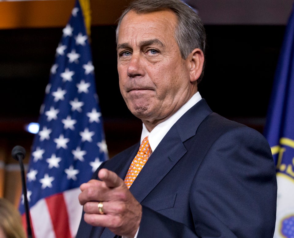 Former House Speaker John Boehner (R-Ohio)