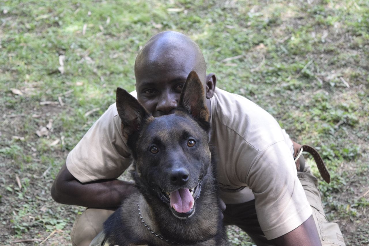 Handlers have a passion for conservation and forge strong bonds with their dogs.
