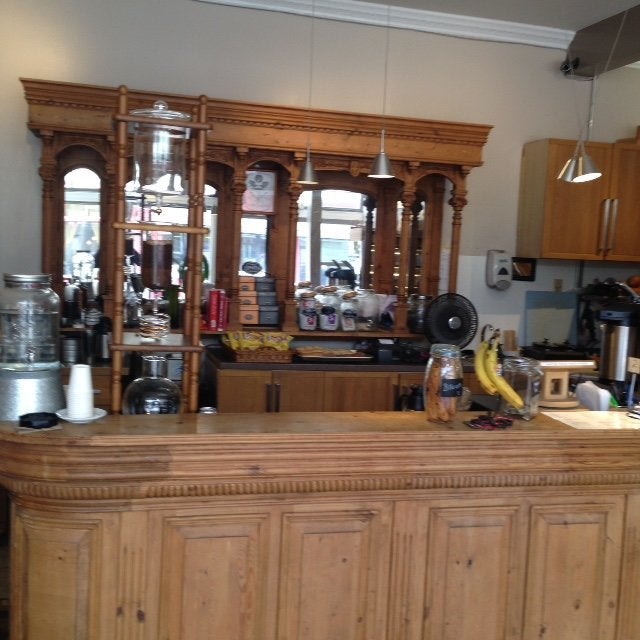 The counter at Café UB in San Francisco's Castro neighborhood includes a Kyoto cold-brew tower for making a kind of cold coffee developed in Kyoto, Japan.