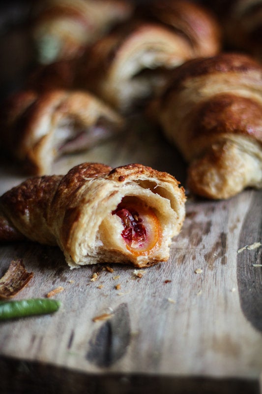 Blood Orange Croissants