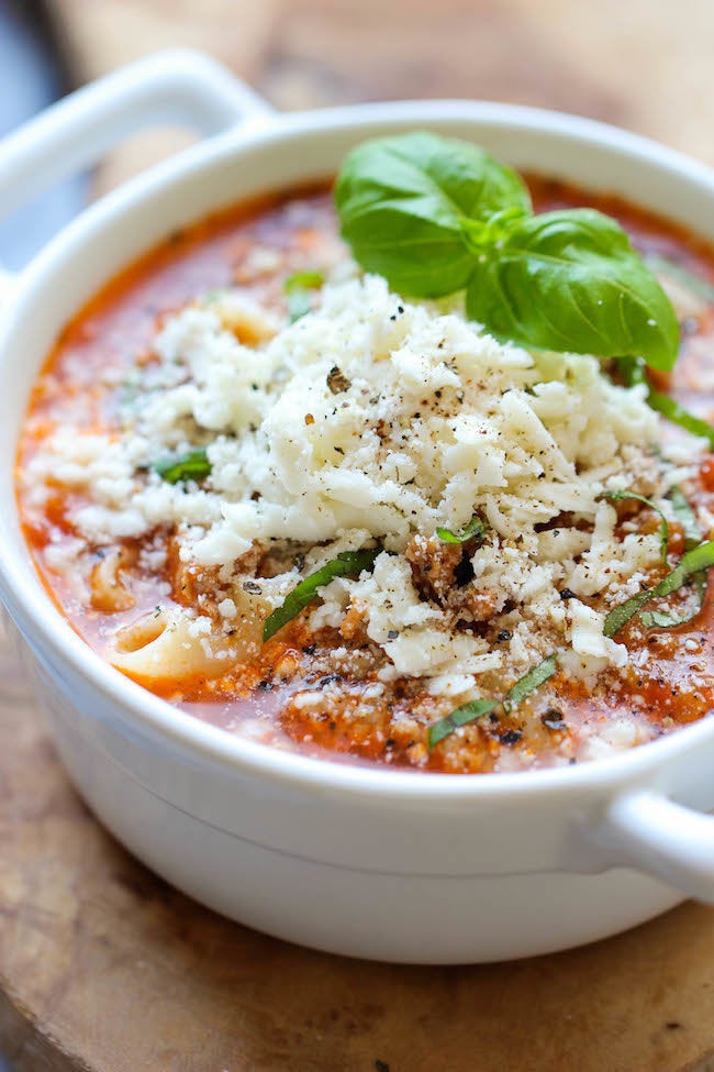 Lasagna Soup