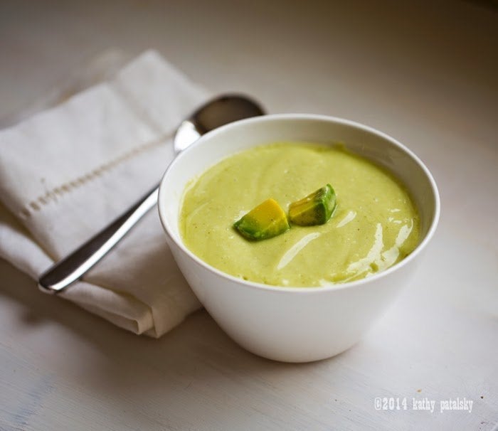 Super Dreamy Raw Avocado Coconut Soup