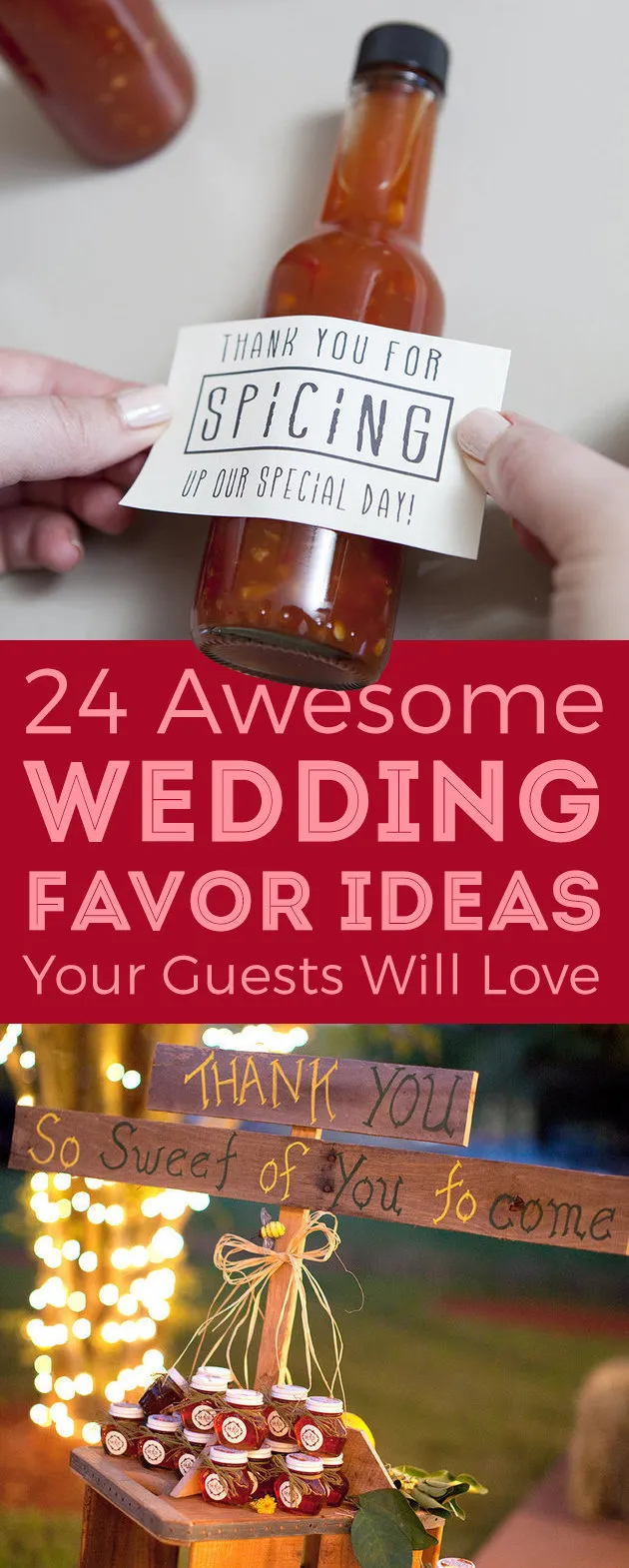 24 Wedding Favor Ideas That Don't Suck