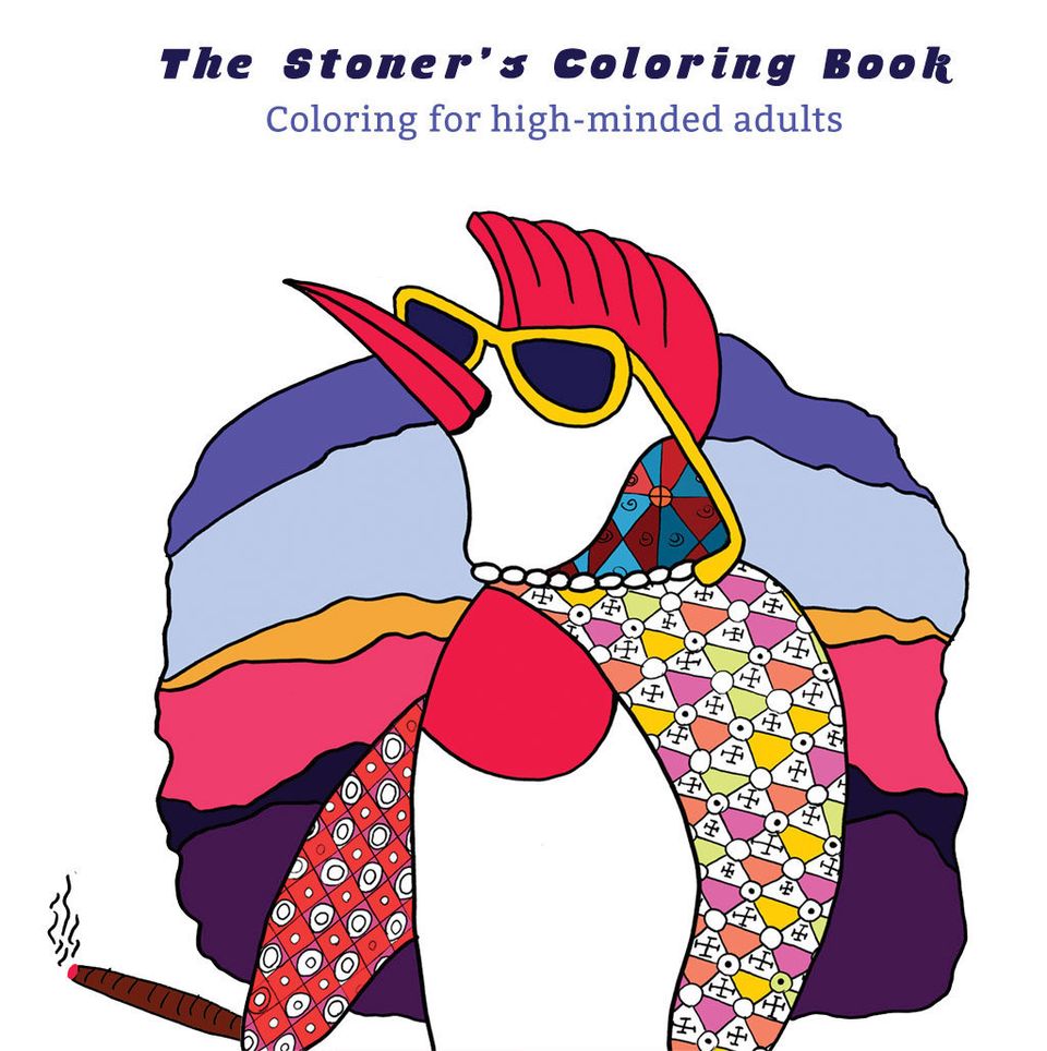 Whoa Man, There's A Coloring Book For Stoners HuffPost Entertainment