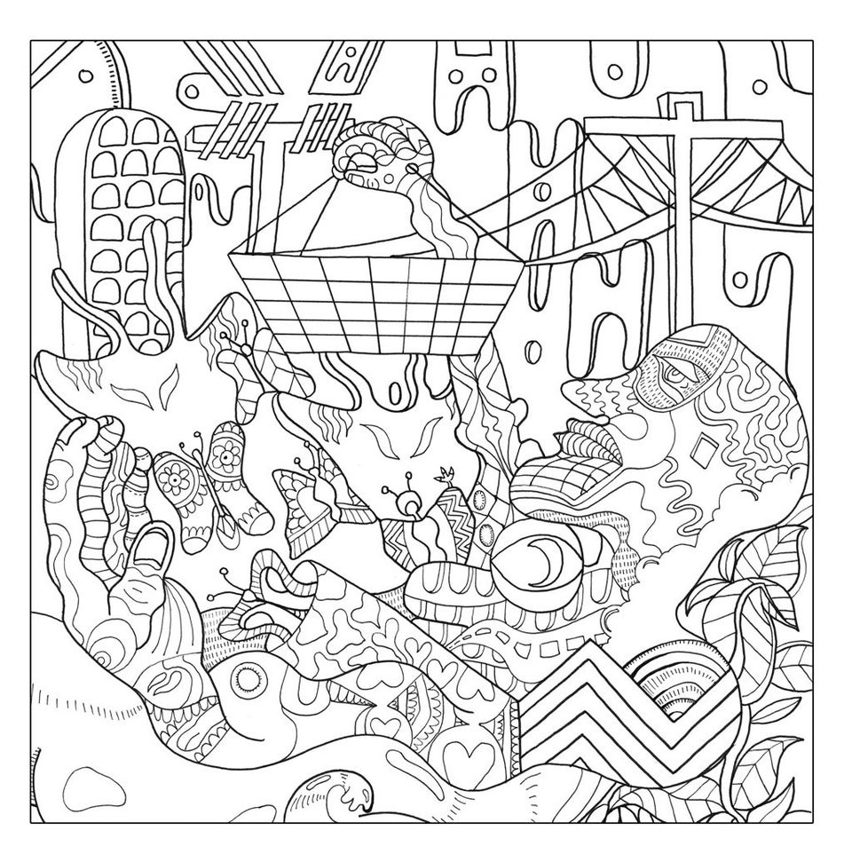 Stoner Coloring Page