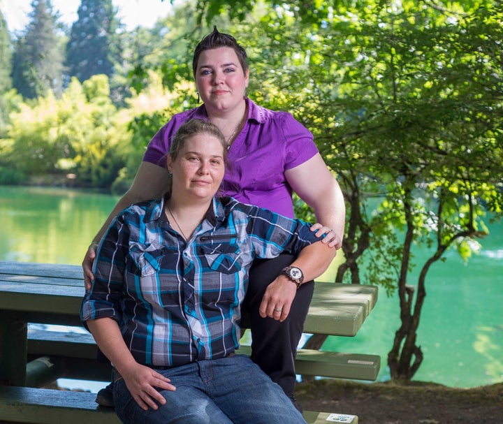 Laurel (left) and Rachel Bowman-Cryer. 