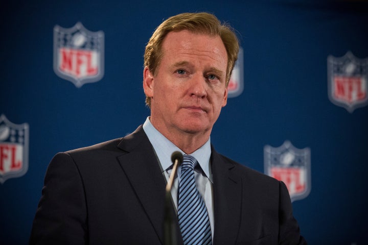 <p>NFL Commissioner Roger Goodell.</p>