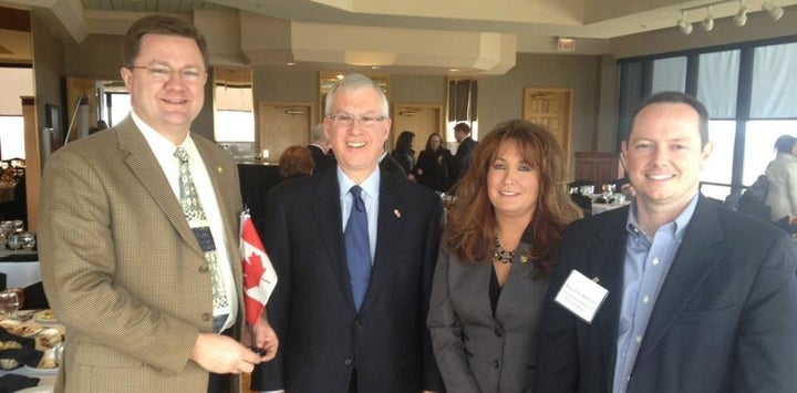 Missouri state Sen. Bob Dixon, left, released a statement Monday clarifying his past as a "confused teenager" before a religious experience helped him turn away from being gay.