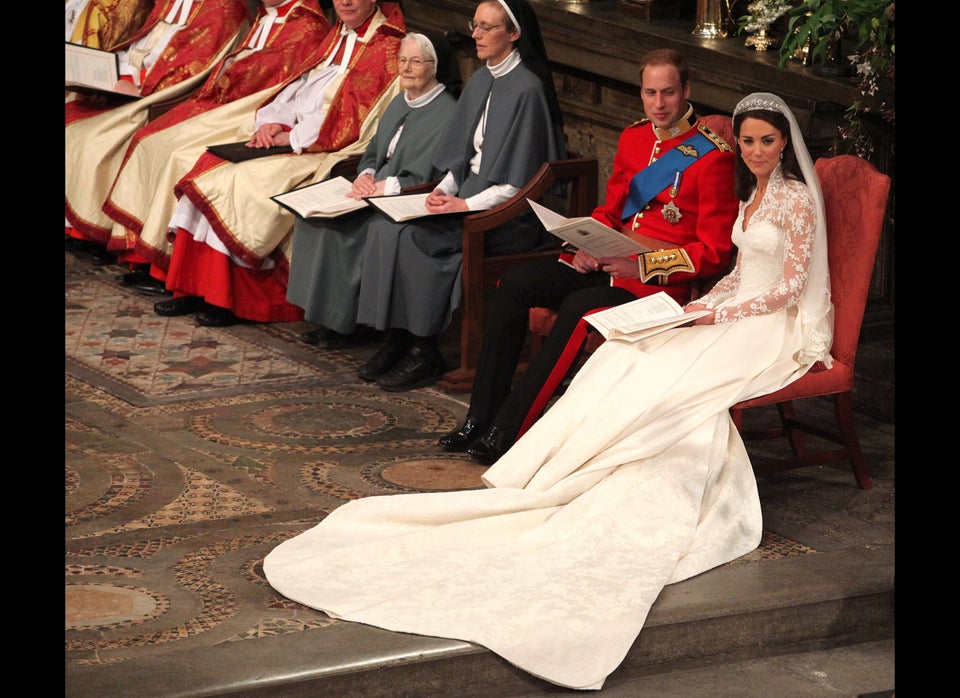 Queen Camilla Displays Kate Middleton and Prince William's Wedding Photo at  Royal Reception — See the Shot!