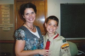 <span>Wendy and Jordan Montgomery in 2010.</span>