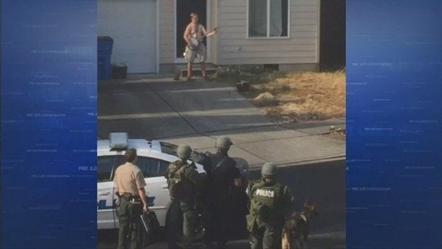 <p>Andrew Helmsworth was arrested following a two-hour standoff with police on Sunday.</p>
