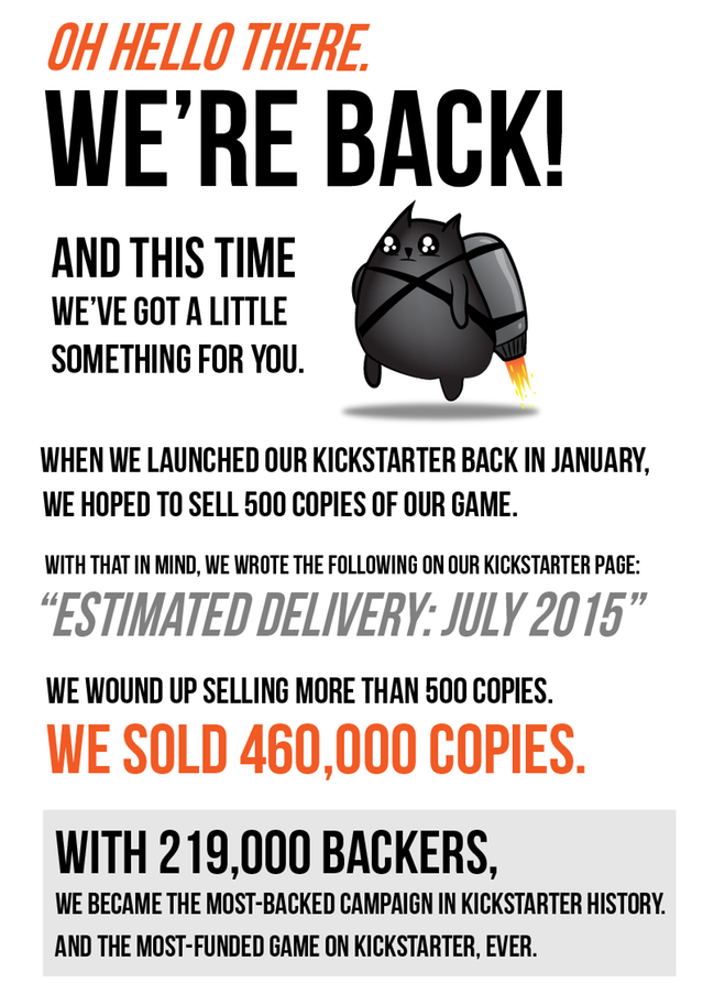 Exploding Kittens got $2 millions in 24 hours