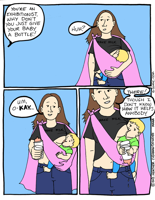 18 Comics That Capture The Reality Of Breastfeeding Huffpost Life 