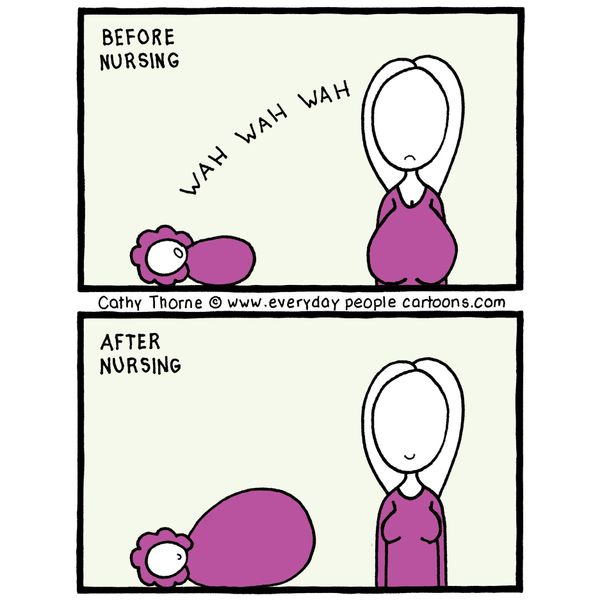 18 Comics That Capture The Reality Of Breastfeeding Huffpost 