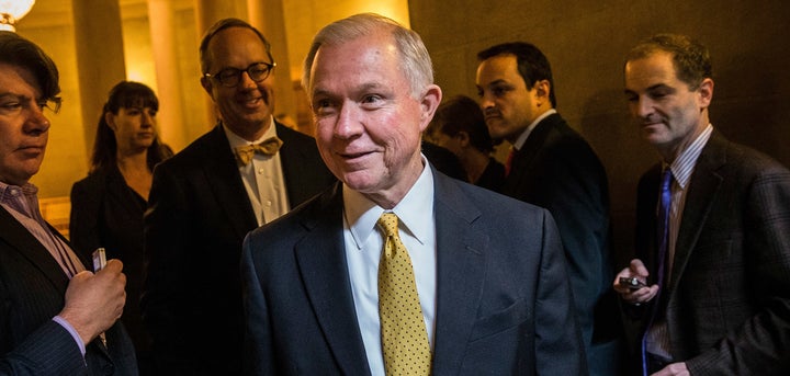 <p>Sen. Jeff Sessions has shared Sanders' criticism of programs that allow employers to hire foreign workers for jobs that Americans are able to do.</p>