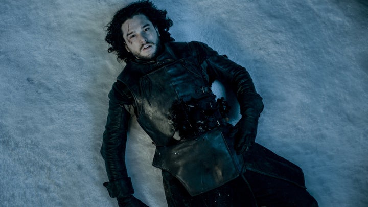 Jon Snow (<span>Kit Harington) on the HBO TV series, "Game of Thrones."</span>