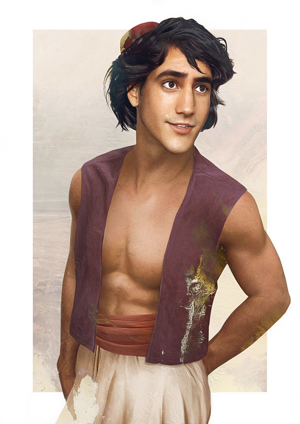 realistic disney princes