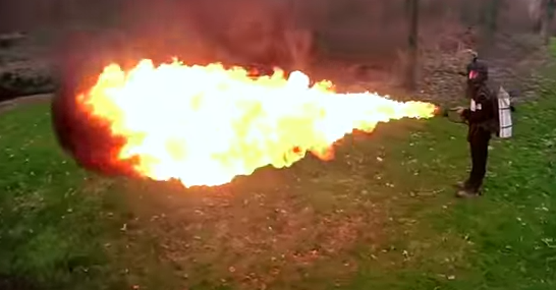 This Flamethrower Shoots Napalm And Is Yours For 1,600 HuffPost