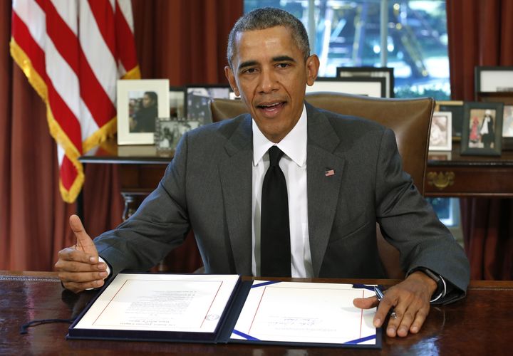 President Barack Obama signed a three-month extension of the surface transportation bill on Friday.