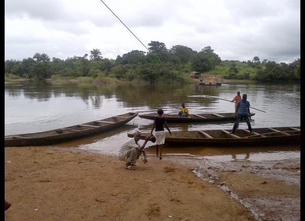 Photo credit: Kelsey Mirkovic/CDC

In this part of West Africa, travel is done by water as much as it is by land. 

The c