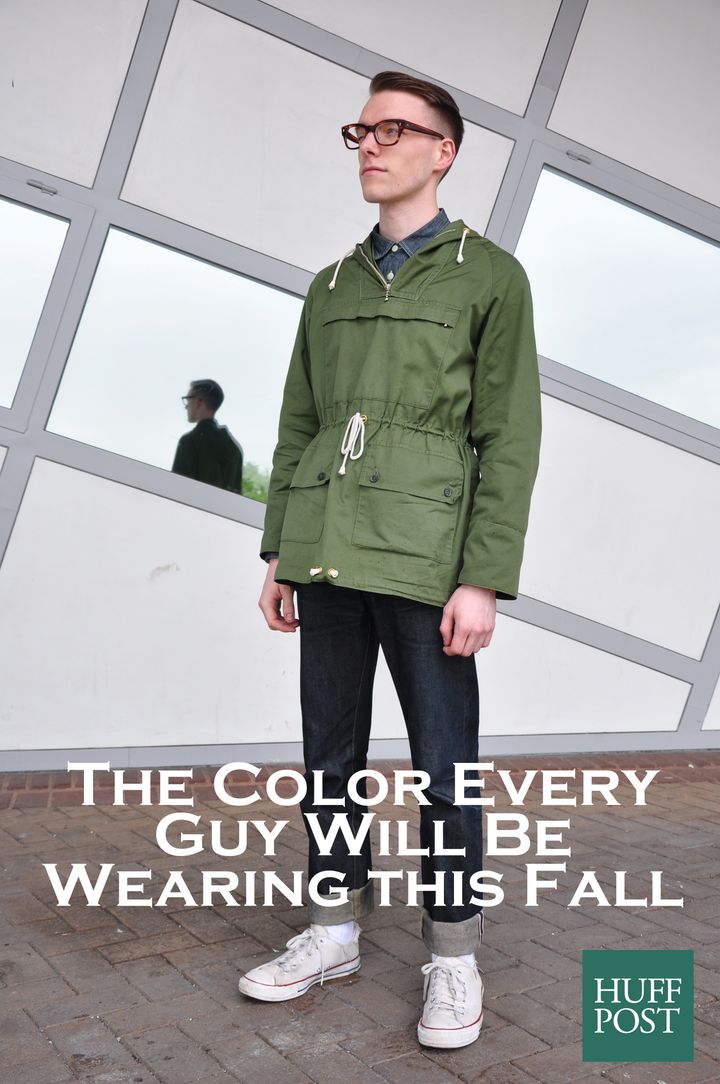 Fashion Wants Guys To Wear Green This Fall, So Here's How HuffPost