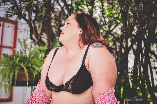 Mast Bande - Funny Fat Girl In Lingerie.