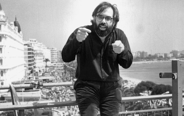 <p>Francis Ford Coppola attends the 1979 Cannes Film Festival premiere of "Apocalypse Now."</p>